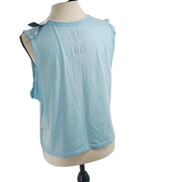 Isaac Morris Tank Top Retro Pickle Ball Club Blue Womens Size Medium - Picture 6 of 7